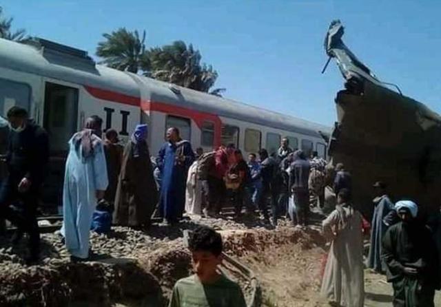 حزب الرياده ينعى شهداء حادث قطارى سوهاج