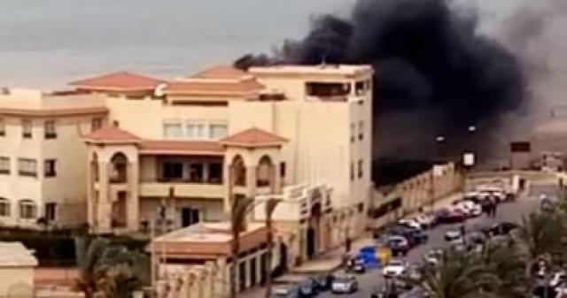 السيطرة على حريق بأحد نوادى محافظة بورسعيد