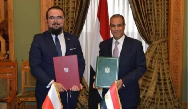 جلسة المشاورات الثنائية بين مصر وبولندا