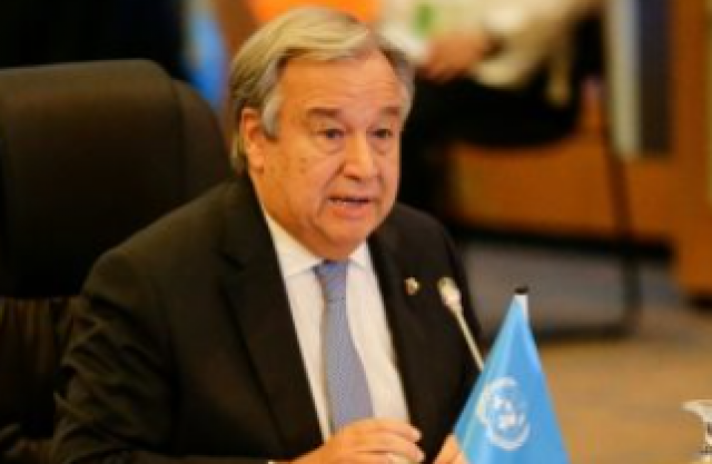 أنطونيو جوتيريش أمين عام الأمم المتحدة