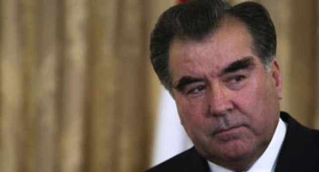 رئيس طاجيكستان إمام علي رحمون
