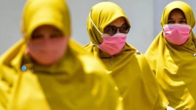أكثر من ألف إصابة جديدة بفيروس كورونا في إندونيسيا