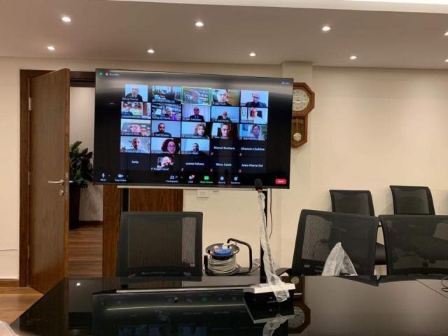 اجتماع اللجنة التنفيذية لمجلس كنائس الشرق الأوسط عبر ZOOM