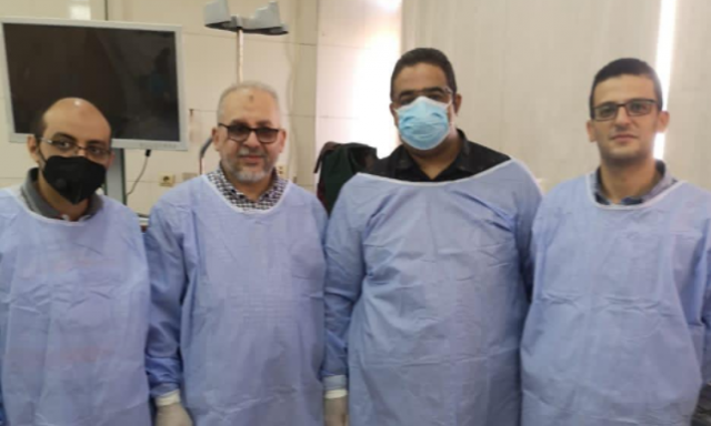 الفريق الطبي المعالج