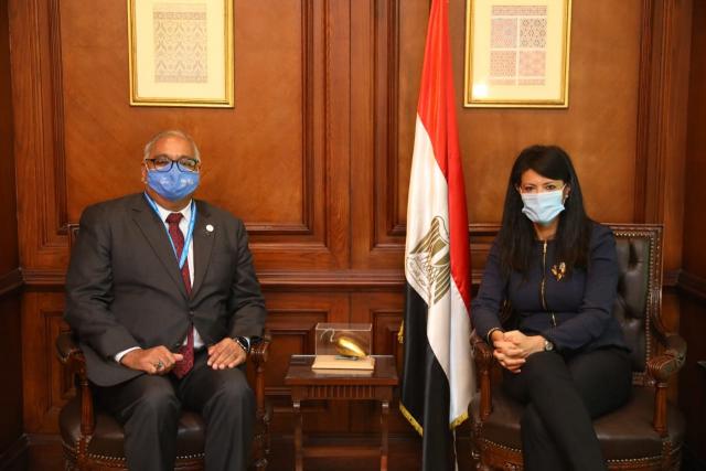وزيرة التعاون الدولي تلتقي المدير القُطري الجديد لبرنامج الأغذية العالمي في مصر