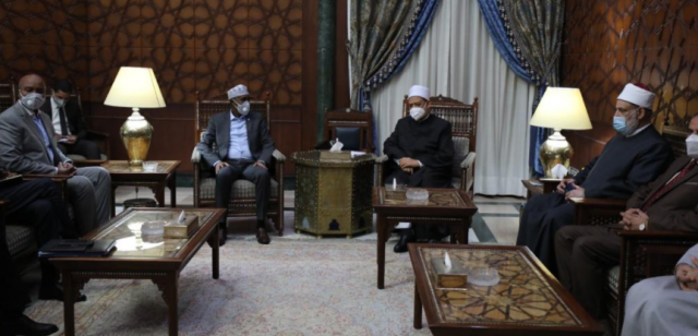 شيخ الأزهر يستقبل رئيس وزراء الصومال