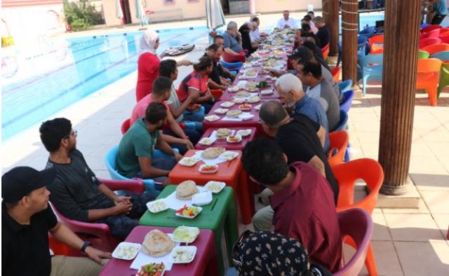 بالصور .. النائب تيسير مطر .. يقيم حفل افطار جماعى للعاملين والاداريين بالمصرى القاهرى