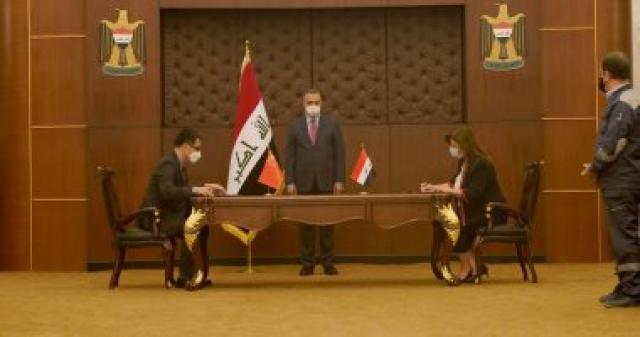توقيع الاتفاقية بين العراق والصين