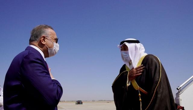 استقبال رئيس الوزراء الكويتي 