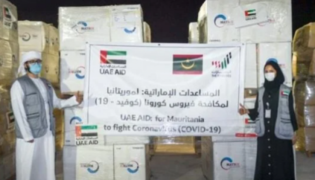 الإمارات تدعم موريتانيا بـ100 ألف جرعة من لقاحات كورونا