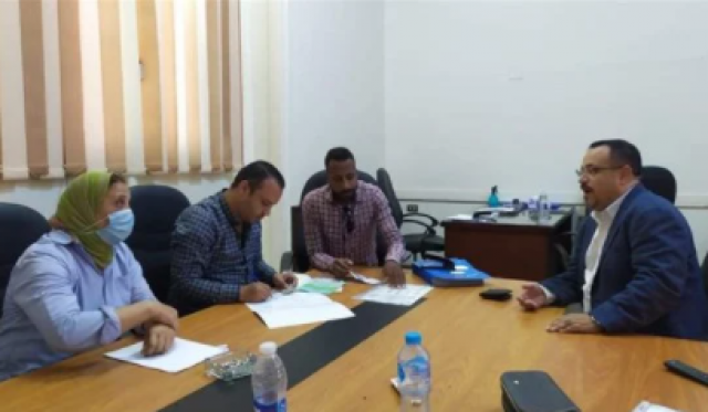 لجنة تلقي أوراق الترشح بنادي المنيا