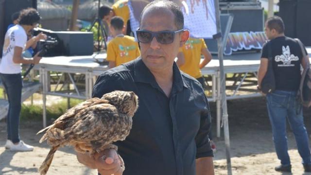 أكبر تجمع للحيوانات الأليفة بشاطئ بورسعيد