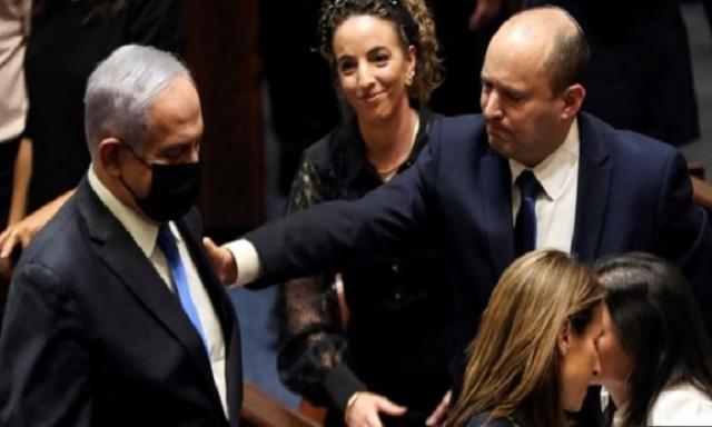 نفتالي بينيت ونتنياهو 