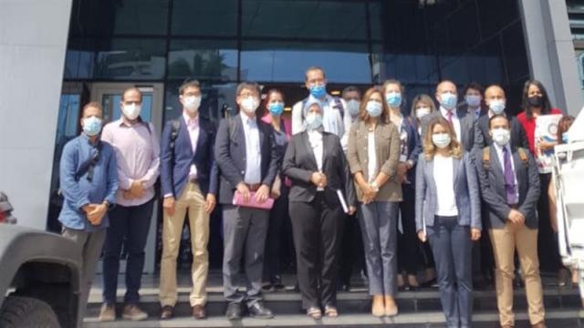 جانب من الزيارة