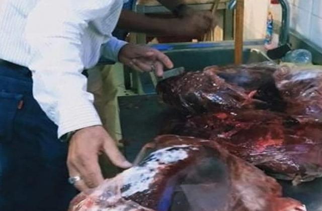 ضبط 150 كجم لحوم غير صالحة للاستهلاك الآدمي قبل بيعها بأسواق سوهاج