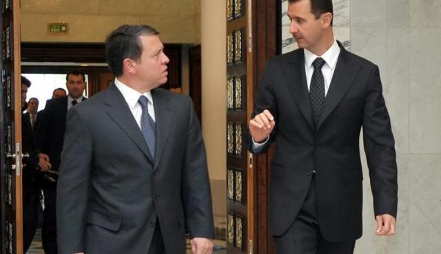 الديوان الملكي الأردني: الملك عبدالله الثاني يتلقى اتصالا هاتفيا من الرئيس السوري