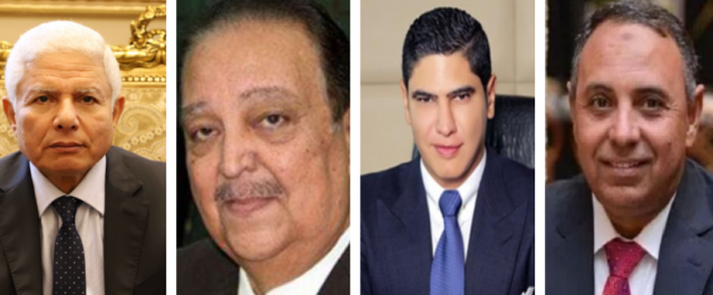 النائب تيسير مطر والنائب احمد ابو هشيمة والنائب نبيل دعبس والمستشار عبدالله عصر