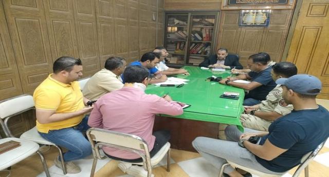 اجتماع تنسيقي لربط محطة تحلية المياه الجديدة بالخطوط الرئيسية بالعريش