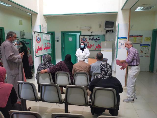 صحة الشرقية: توقيع الكشف الطبي على ألف مريض بالخضاروة وأبوعمر