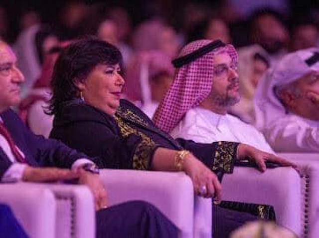 وزيرة الثقافة وسفير مصر  بالسعودية يشهدان الليلة الاولى للموسيقى العربية بموسم الرياض