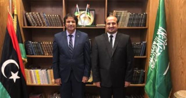 قنصل السعودية بالإسكندرية فى زيارة وديه لنظيره الليبى لمناقشة التعاون المشترك