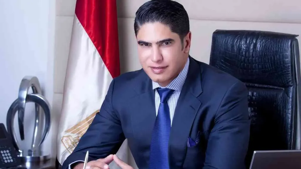 النائب أحمد أبو هشيمة يؤدى اليمين بالجلسة الافتتاحية لمجلس الشيوخ