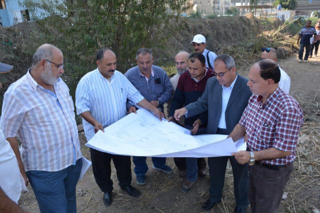 إنشاء موقف حضارى للسيارات بالمنصورة