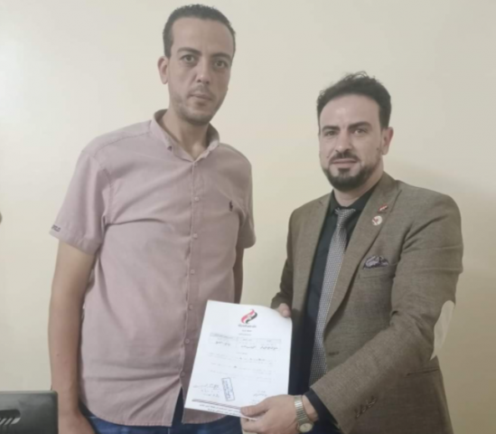 جانب من توقيع  البروتوكول