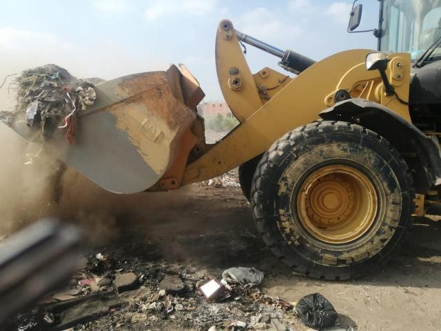 إزالة 164 طن تراكمات مخلفات وقمامة في قرى المحلة الكبرى