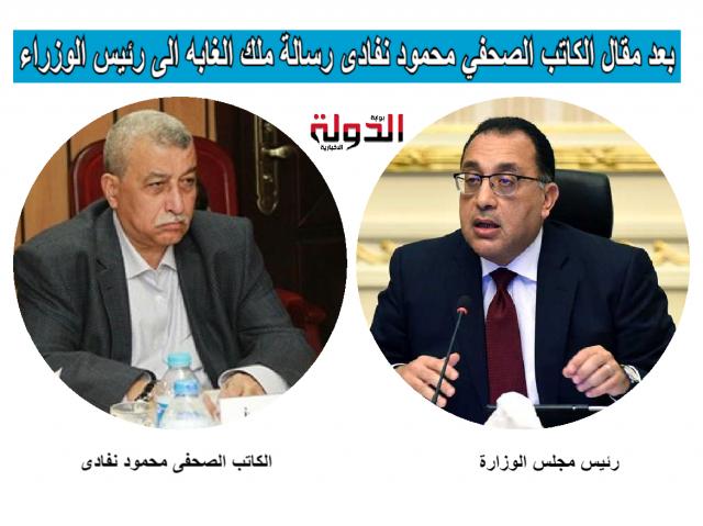 رئيس مجلس الوزارة - الكاتب الصحفى محمود نفادى