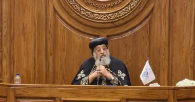 حفل تخرج طلاب المعهد المسكونى بالكاتدرائية