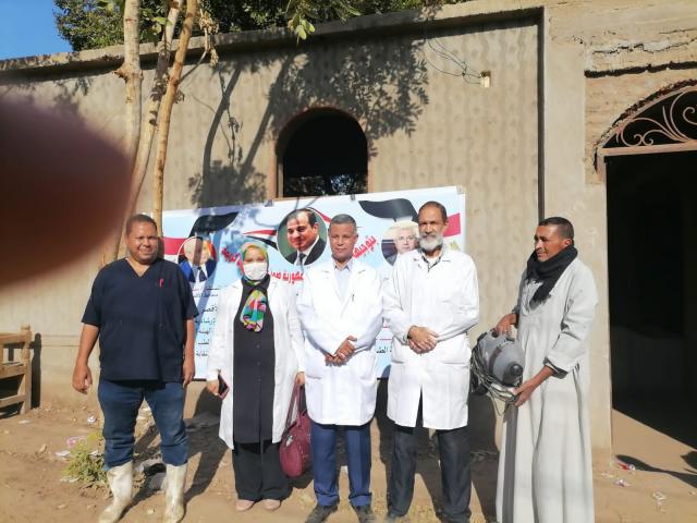 انطلاق الحملة القومية للقوافل البيطرية العلاجية والإرشادية بالأقصر
