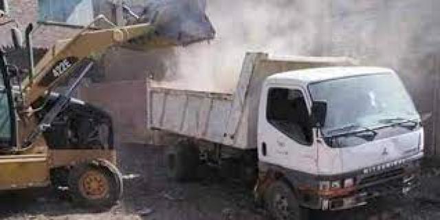 إزالة 160 طن قمامة ومخلفات للأتربة في قرى المحلة الكبرى