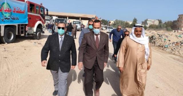 محافظ شمال سيناء يؤكد جاهزية التعامل مع تغيرات الظروف الجوية