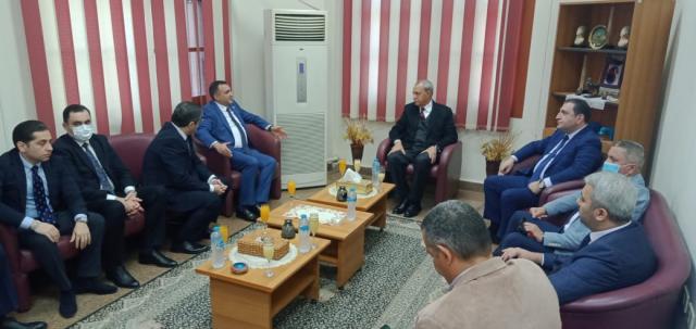 محافظ القليوبية يستقبل سفير اذربيجان بالقاهرة