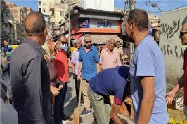 غلق 118 محل مخالف و36 مقهى فى حملة مكبرة بالإسكندرية