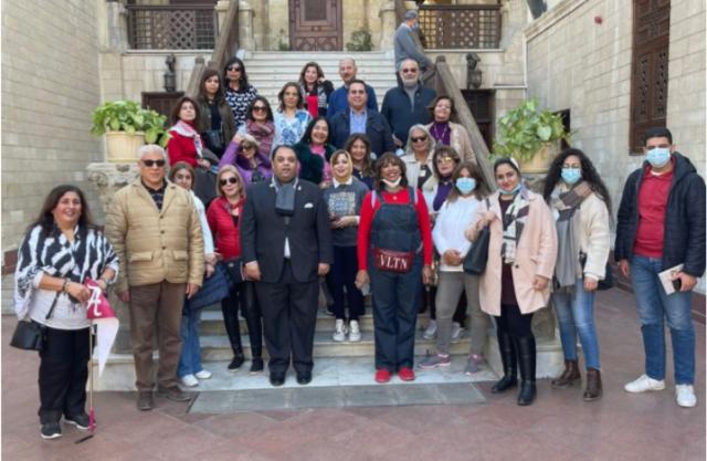 زيارة روتاري مصر لمسار العائلة المقدسة
