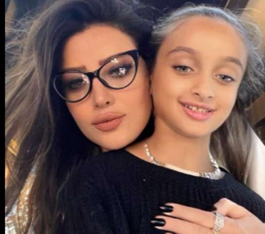 رضوي الشربيني بعيد ميلاد ابنتها الصغري تمارا