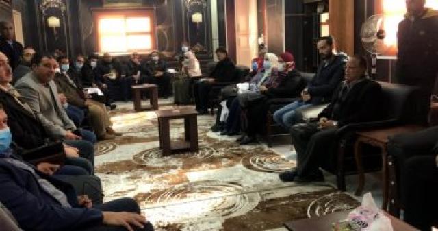 الشيخ زويد تستقبل أول قافلة شاملة ضمن ”حياة كريمة” تنفذها جامعة العريش