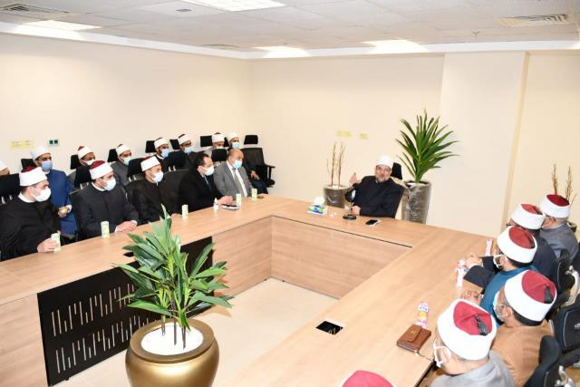 بالصور.. وزير الأوقاف وأئمة الوزارة في زيارة العاصمة الإدارية بالصور.. وزير الأوقاف وأئمة الوزارة في زيارة العاصمة الإدارية