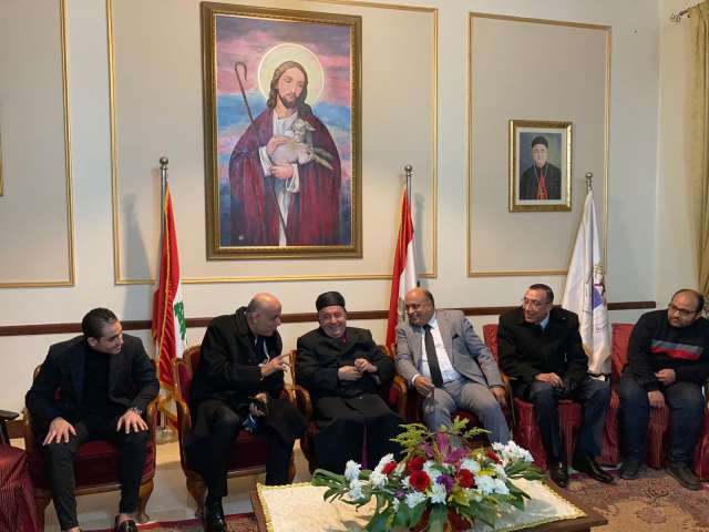 حزب المصريين الاحرار يهنئ الكنيسة المارونية بعيد الميلاد المجيد