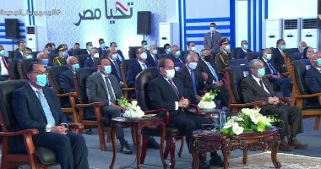 الرئيس السيسي يشاهد فيلما تسجيليا بعنوان ”واقع جديد” عن التنمية فى الصعيد