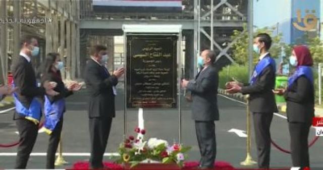الرئيس السيسي يشهد افتتاح مشروعات تابعة لقطاع الكهرباء بمحافظات الصعيد