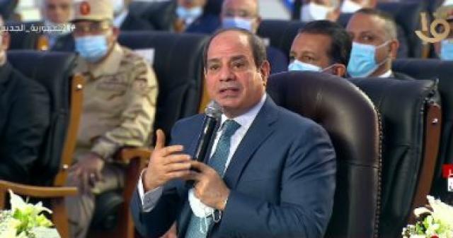 الرئيس السيسي: المواطن تحمل إجراءات صعبة علشان مصلحة بلده