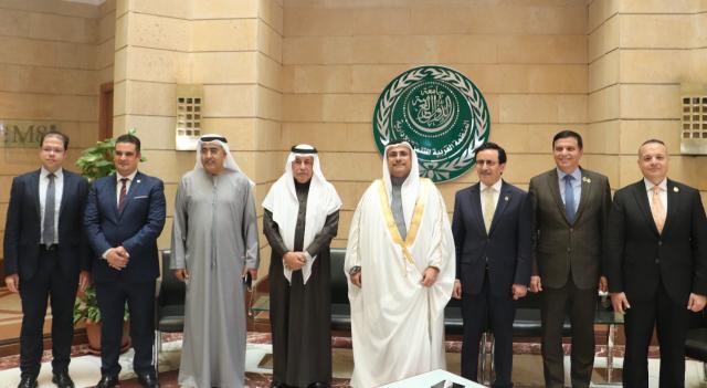 ”البرلمان العربي” يعقد اجتماعاً مشتركاً للتحضير للمنتدى العربي حول تعزيز التكامل الاقتصادي بين الدول العربية