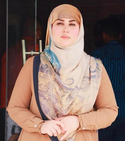 الإعلامية العراقية إنسجام الغراوى