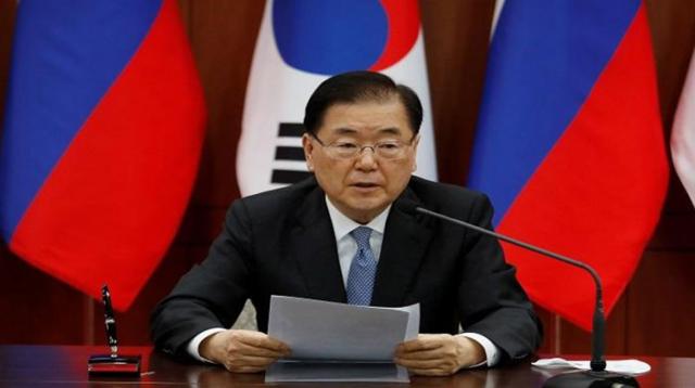 وزير الخارجية الكوري الجنوبي جونغ وي-يونغ