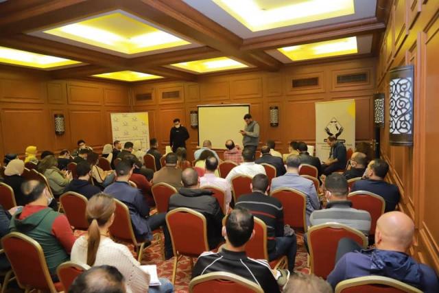 وفد تنسيقية الاحزاب يضع اللمسات الأخيرة لفريق العمل خلال منتدى شباب العالم وفد تنسيقية الاحزاب يضع اللمسات الأخيرة لفريق العمل خلال منتدى شباب العالم