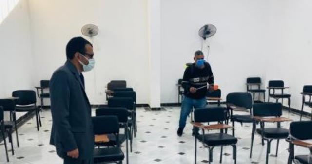 انطلاق امتحانات نهاية الفصل الدراسى الأول بجامعة العريش .. صور