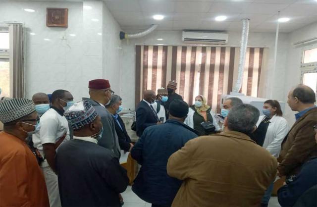 زيارة تفقدية لوفد علمي نيجيري لمركز البحوث الزراعية زيارة تفقدية لوفد علمي نيجيري لمركز البحوث الزراعية